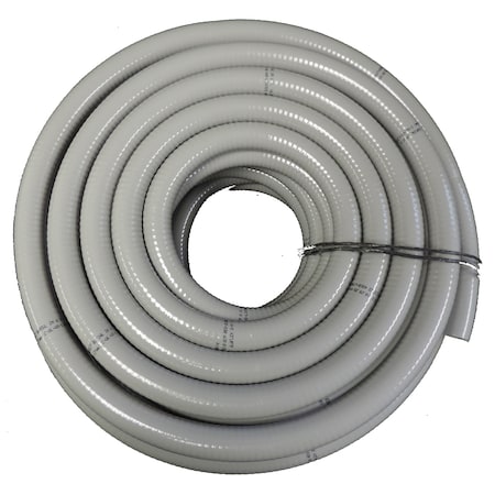 1x100Ft Non Metallic Flexible Liquid Tight Conduit With Fittings